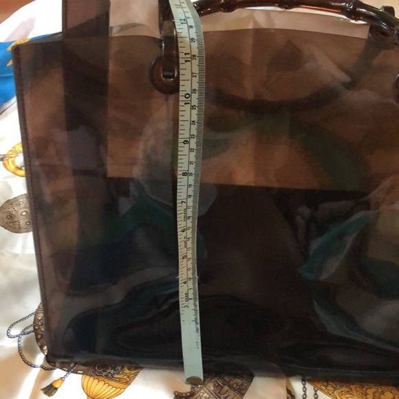 ❤️ Gucci Rare Vintage plastic totes bag - Picture 14 of 17